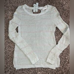 Lauren Conrad mint sweater size small